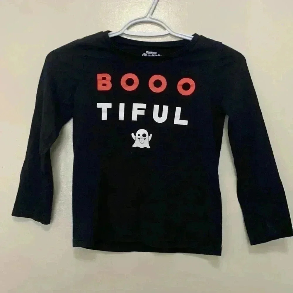 Five for 25 Oshkosh black Halloween themed 100% cotton T-shirt